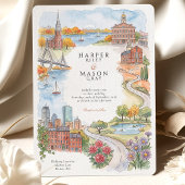 Invitation Mariage à Boston MA