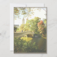Mariage à Central Park au Bow Bridge