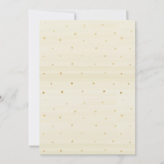 Invitation Mariage à cordes florales blanches d'ivoire (Dos)