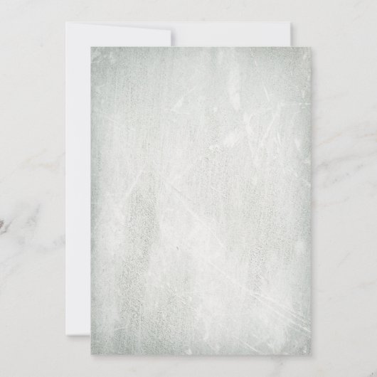 Invitation Mariage à cordes florales rustiques Succulentes (Dos)