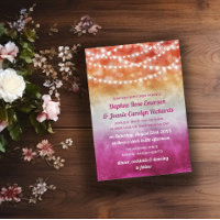 Mariage à cordes Ombre du drapeau lesbien