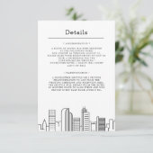 Invitation Mariage à Denver, Colorado | Détails des invités (Debout devant)