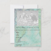 Invitation mariage à destination passeport (Dos)