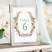 Invitation Mariage à fleurs roses rose