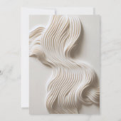 Invitation mariage à flux 3D (Dos)