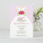 Invitation Mariage à la douche nuptiale (lavande) (Debout devant)