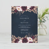 Invitation Mariage à la Floraison Bourguignonne (Debout devant)