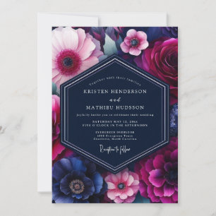 Invitation Mariage à la Floraison de Teinte de Joaillerie Fuc