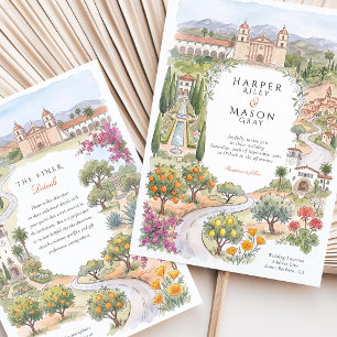 Invitation Mariage à la mairie de la vieille mission de Santa