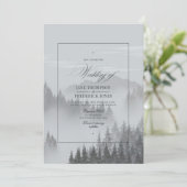 Invitation Mariage à la Montagne (Debout devant)