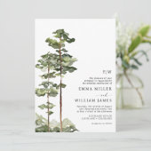 Invitation Mariage à la Montagne (Debout devant)