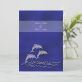 Invitation Mariage à la plage, thème de soirée (Debout devant)