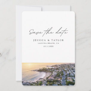 Invitation Mariage à Laguna Beach, à retenir la date