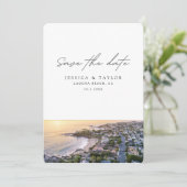 Invitation Mariage à Laguna Beach - Save the Date (Debout devant)