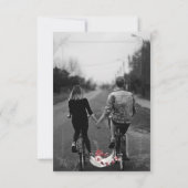 Invitation Mariage À L'Aquarelle Lune Et Corbeau Enregistrer  (Dos)