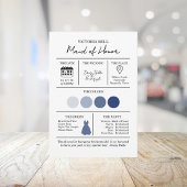 Invitation Mariage à l'aquarelle moderne bleu côtier de plage