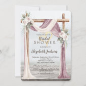 Invitation Mariage à l'arbor de plage (Devant)