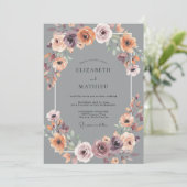 Invitation Mariage à l'Arche Éthérée de Prune (Debout devant)