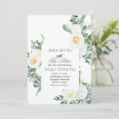 Invitation Mariage à l'autel Course Hippique Shower de Mariée (Debout devant)