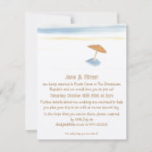 Invitation Mariage à l'étranger (Devant)