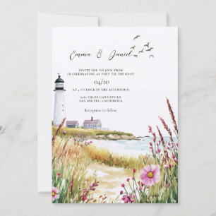 Invitation Mariage à Nantucket