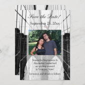 Invitation Mariage à New York NYC Pont de Brooklyn (Devant / Derrière)