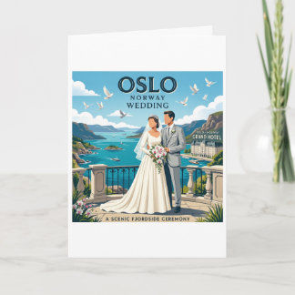 Invitation Mariage à Oslo, Norvège