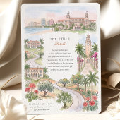 Invitation Mariage à Palm Beach Floride The Breakers Flagler