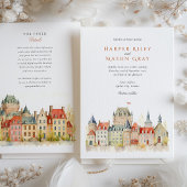 Invitation Mariage à Québec Canada