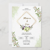 Invitation Mariage à thème (Devant)