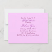 Invitation mariage à thème du coucher de soleil de l'ouest (Dos)