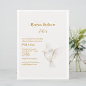 Invitation Mariage ADELLE Simple Dusk Blue Couple (Debout devant)