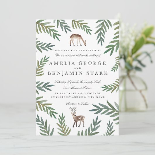 Invitation Mariage adoré (Debout devant)