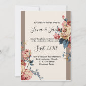 Invitation mariage adoré (Devant)