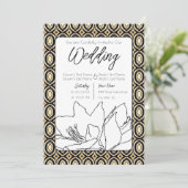 Invitation Mariage africain (Debout devant)