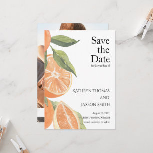 Invitation Mariage agricole italien Enregistrer la date