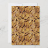 Invitation Mariage alimentaire indien Snack Rice Fritters (Dos)