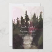Invitation Mariage alpin | (Devant)