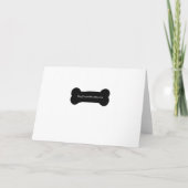 Invitation Mariage Amour Pitbull Fête (Dos)