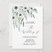 Invitation Mariage Anemone (Devant)