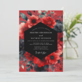 Invitation Mariage Anémone Ruby Moody (Debout devant)