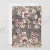 Invitation Mariage Anniversaire de Mariage Rustique en Pot Ma (Dos)