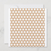 Invitation Mariage Anniversaire Motif Orné (Dos)