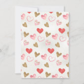 Invitation Mariage Anniversaire Pancake Heart Brunch (Dos)