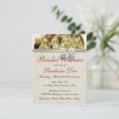 Invitation Mariage Antique de la Mariée (Debout devant)