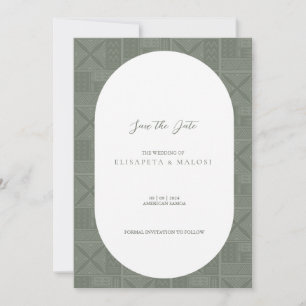 Invitation Mariage Apia Enregistrer la date