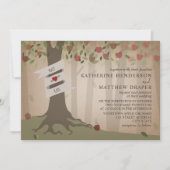 Invitation Mariage Apple Orchard inspiré par Cardstock (Devant)