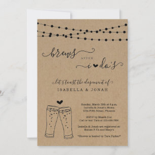 Invitation Mariage après la cérémonie de mariage uniquement