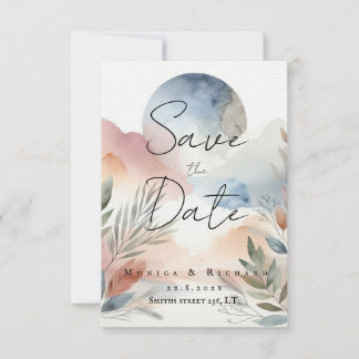 Invitation Mariage aquarelle