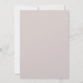 Invitation MARIAGE | Aquarelle Blush Dusty Rose Gold (Dos)